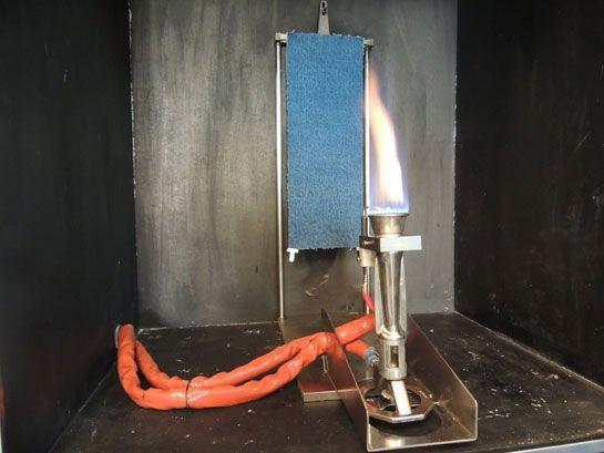 Laboratório de ensaios em selagens resistentes ao fogo